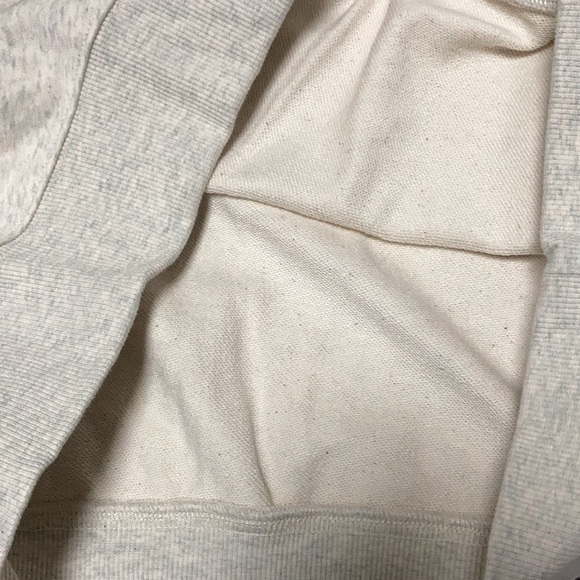 Parke Heather Grey Mock Neck Sweatershirt with Maroon Varsity logo size L / XL - Picture 6 of 7